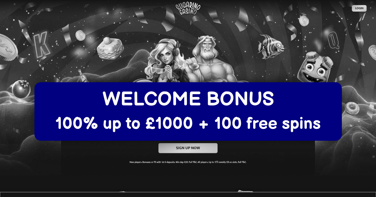 Sugarino Casino banner